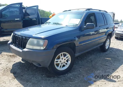 2004 Jeep Grand Cherokee Laredo из США, поврежденный, VIN 1J4GX48S44C324106